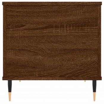 Couchtisch Braun Eichen-Optik 60x44,5x45 cm Holzwerkstoff