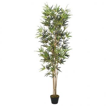 ARDEBO.de - Bambusbaum Künstlich 1104 Blätter 180 cm Grün