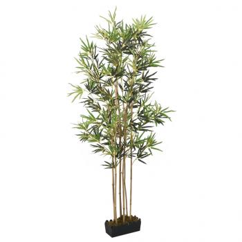 ARDEBO.de - Bambusbaum Künstlich 368 Blätter 80 cm Grün