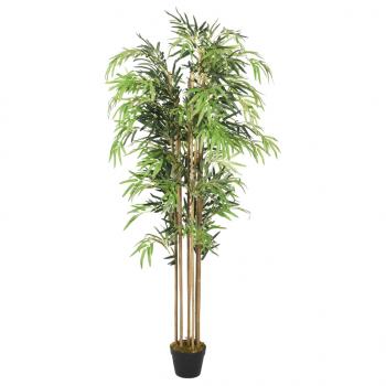 ARDEBO.de - Bambusbaum Künstlich 500 Blätter 80 cm Grün