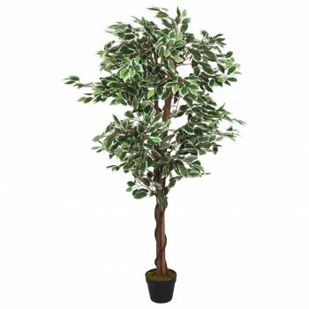 ARDEBO.de - Ficusbaum Künstlich 378 Blätter 80 cm Grün