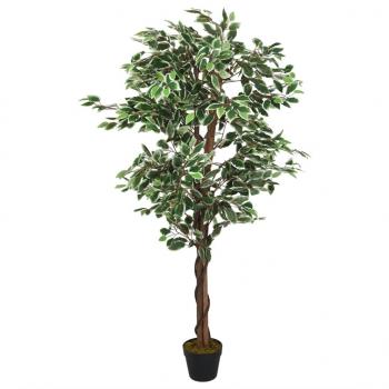 ARDEBO.de - Ficusbaum Künstlich 630 Blätter 120 cm Grün