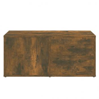 TV-Schrank Räuchereiche 80x34x36 cm Holzwerkstoff