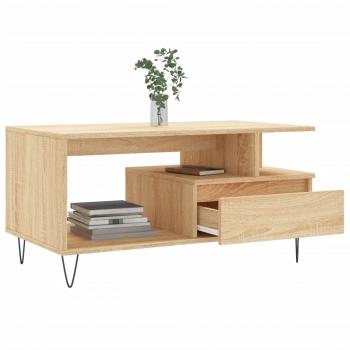 Couchtisch Sonoma-Eiche 90x49x45 cm Holzwerkstoff