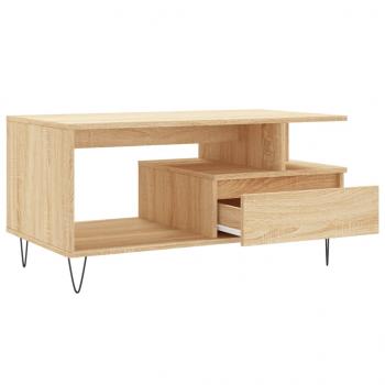 Couchtisch Sonoma-Eiche 90x49x45 cm Holzwerkstoff