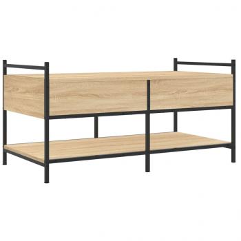 Couchtisch Sonoma-Eiche 99x50x50 cm Holzwerkstoff