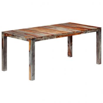 Esstisch Grau 180 x 90 x 76 cm Massivholz