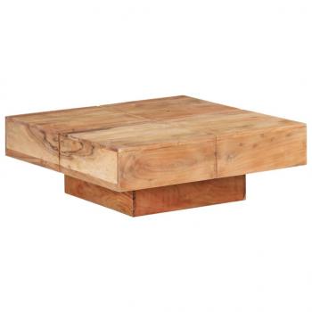 ARDEBO.de - Couchtisch 80x80x28 cm Massivholz Akazie