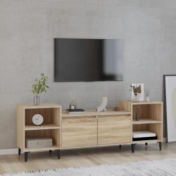 ARDEBO.de - TV-Schrank Sonoma-Eiche 160x35x55 cm Holzwerkstoff