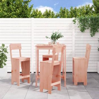 ARDEBO.de - 5-tlg. Gartenbar-Set Massivholz Douglasie