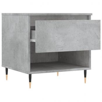 Couchtische 2 Stk. Betongrau 50x46x50 cm Holzwerkstoff