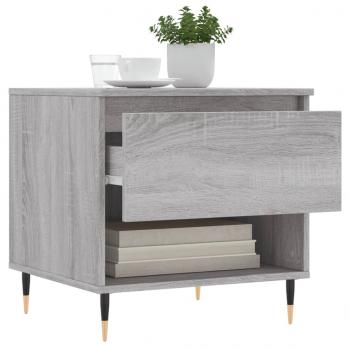 Couchtische 2 Stk. Grau Sonoma 50x46x50 cm Holzwerkstoff