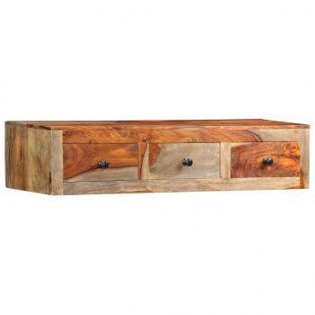 Wand-Konsolentisch 100x25x20 cm Massivholz Palisander