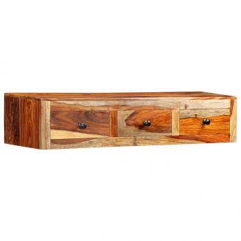 Wand-Konsolentisch 100x25x20 cm Massivholz Palisander