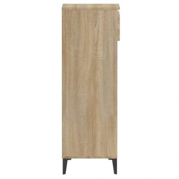 Schuhregal Sonoma-Eiche 40x36x105 cm Holzwerkstoff