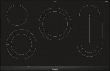 Siemens ET875LMP1D iQ500 Autarkes Glaskeramik Kochfeld, Glaskeramik, 80 cm breit, reStart, Dual lightSlider, schwarz