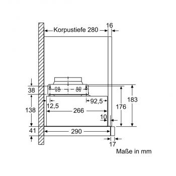 Siemens LI94LB530 EEK:A iQ300 Flachschirmhaube, 90 cm, 412 m³/h, LED, iQdrive, silbermetallic