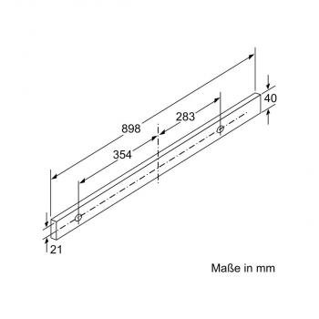 Siemens LI94LB530 EEK:A iQ300 Flachschirmhaube, 90 cm, 412 m³/h, LED, iQdrive, silbermetallic