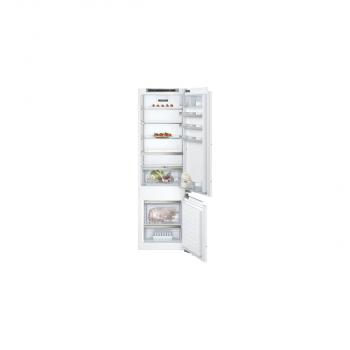 ARDEBO.de Siemens iQ500 KI87SADD0 Einbau Kühl-Gefrierkombination, Nischenhöhe: 177,5cm, 270L, Flachscharnier, SmartCool, lowFrost