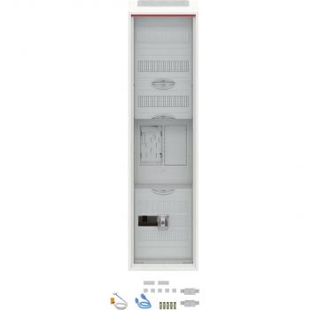 STRIEBEL & JOHN BA17CA Zählerschrank, Baureihe ComfortLine A, 7-reihig, verkehrsweiß (2CPX054236R9999)