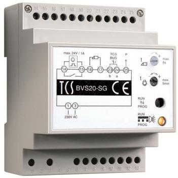 ARDEBO.de TCS BVS20-SG Versorgungs- und Steuergerät für Audioanlagen, LED-Anzeige, weiß