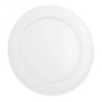 RZB Toledo Flat Round A+ Einbau-Downlight, LED, 17,8W, IP 40, weiß (901453.002)