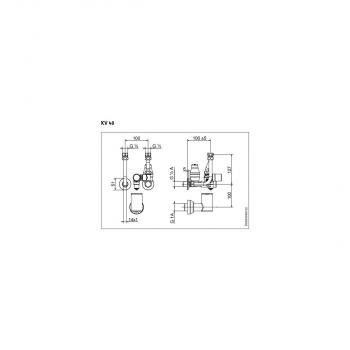 STIEBEL ELTRON KV 40 Sicherheitsgruppe für geschlossene Warmwasser-Wandspeicher (238958)