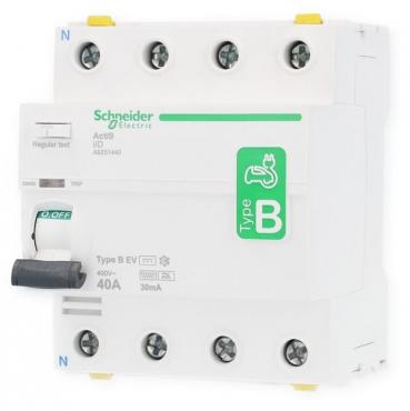 ARDEBO.de Schneider Electric A9Z51440 FI-SCHALTER IID 4P 40A 30MA, Typ B