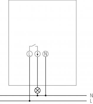 Theben LUNA 126 star E Dämmerungsschalter mit Lichtsensor, 2 - 200 lx, 2300 Watt (1260901)