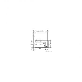 Siemens LI64LA521 EEK: B Flachschirmhaube, 60cm breit, Ab-/Umluft, 3 Leistungsstufen, silbermetallic