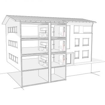 STIEBEL ELTRON DHE Connect 18/21/24 Durchlauferhitzer, EEK: A, 24 kW, Übertischmontage (234467)