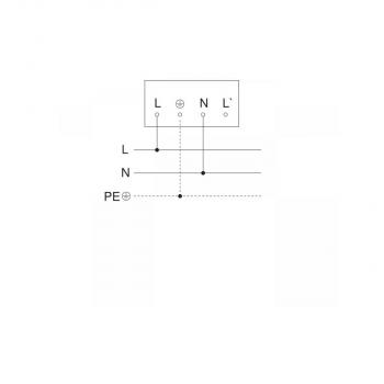 Steinel XLED PRO 240 S Sensor-LED-Strahler, 3000K, schwarz (068110)