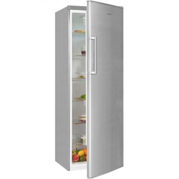 Exquisit KS350-V-H-040E Kühlschrank, 331 L, 60cm breit, Temperaturregelung , inoxlook