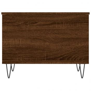 Couchtisch Braun Eichen-Optik 60x44,5x45 cm Holzwerkstoff