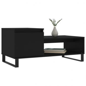 Couchtisch Schwarz 100x50x45 cm Holzwerkstoff