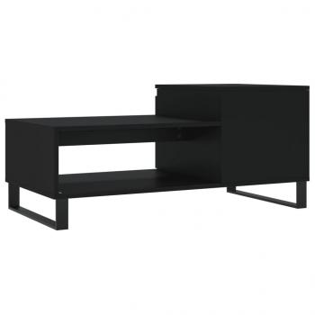 Couchtisch Schwarz 100x50x45 cm Holzwerkstoff