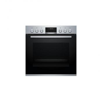 Bosch HND616LS62 EEK: A Einbauherd-Set mit Induktionskochfeld (HEA517BS1+NVS645CB6E), 60cm breit, Flex Induction, AutoPilot, Kindersicherung, 71L, edelstahl