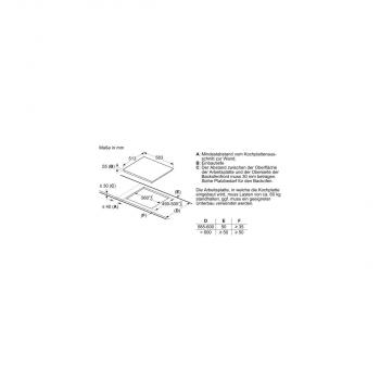 Bosch HND616LS62 EEK: A Einbauherd-Set mit Induktionskochfeld (HEA517BS1+NVS645CB6E), 60cm breit, Flex Induction, AutoPilot, Kindersicherung, 71L, edelstahl