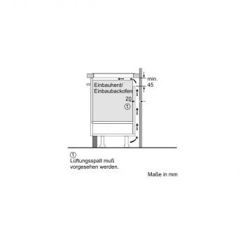 Siemens EH801HFB1E IQ300 Autarkes Induktionskochfeld, Glaskeramik, 80 cm breit, 17 Leistungsstufen, Quick start, flächenbündig, schwarz