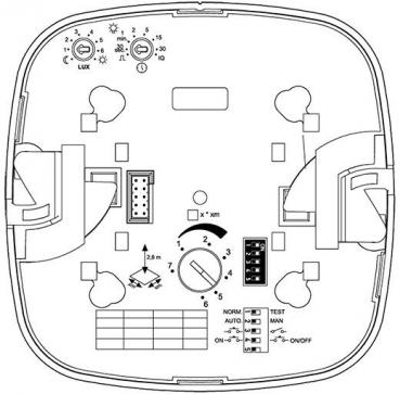 Steinel HF 360 COM1 Präsenzmelder, Unterputz, weiß (002800)