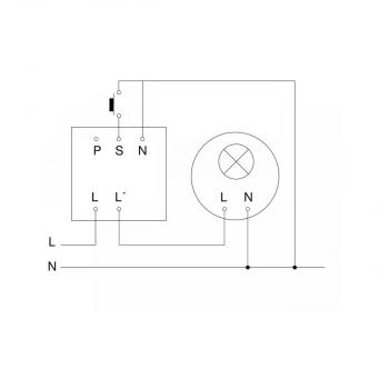 Steinel IR Quattro 8m COM1 Präsenzmelder, Unterputz, weiß (000349)