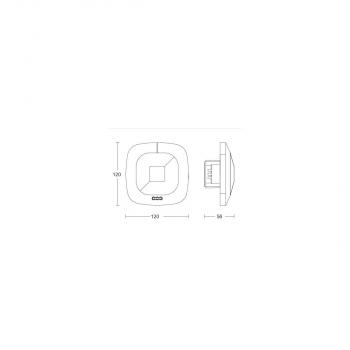 Steinel HF 360 KNX Präsenzmelder, Unterputz, weiß (059484)