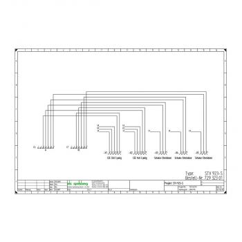 Spelsberg STV 923-S Steckdosenkombination, IP44, 200 x 400 x 122 mm (72932301)