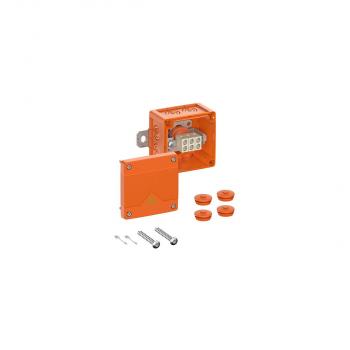 ARDEBO.de Spelsberg WKE 4 - Duo 5/3 x 6² Kabelabzweigkasten, orange, IP66, 150 x 150 x 85 mm (86771001)