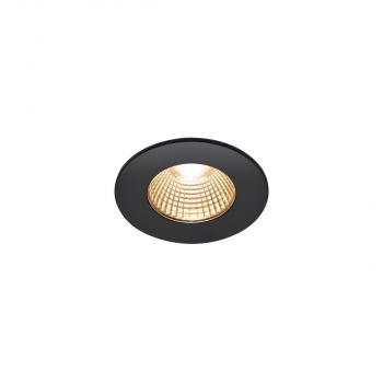 ARDEBO.de SLV PATTA-I LED Deckeneinbauleuchte, rund, IP65, 1800-3000K, schwarz (1002098)