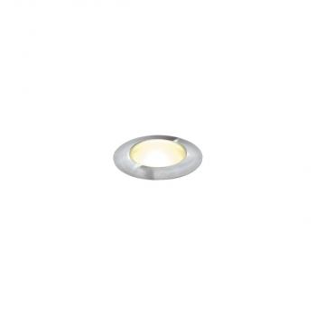 SLV POWER TRAIL-LITE 42 Outdoor Bodeneinbauleuchte, LED, 3000K, IP67, rund, edelstahl 316 (228332)