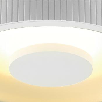 SLV OCCULDAS 23, Deckenleuchte, LED, 3000K, rund, weiß, 25W (117321)