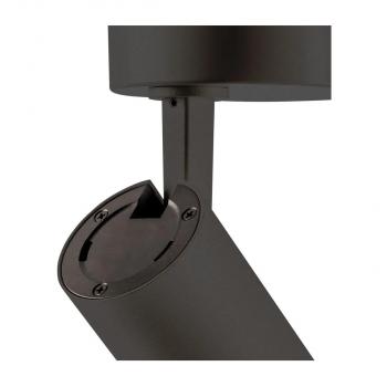 SLV NUMINOS SPOT PHASE S, Indoor, LED, Deckenaufbauleuchte, 2700K, 60°, schwarz/schwarz (1004100)