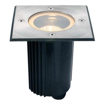 ARDEBO.de SLV DASAR 80 Outdoor Bodeneinbauleuchte, LED, 35W, IP67, eckig, edelstahl (229324)