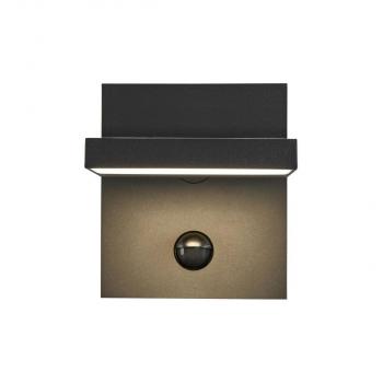 SLV ABRIDOR SENSOR, Outdoor LED Wandaufbauleuchte IP55 3000/4000K, anthrazit (1002990)